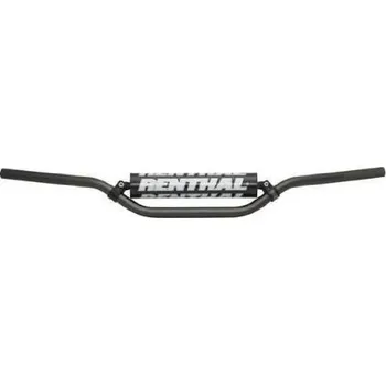 RENTHAL řídítka 7/8 CALA 22mm MX HANDLEBAR TANIUN JIMMY BUTTON PADDED, barva titanová s hrazdou HONDA XR70R rok 97-03