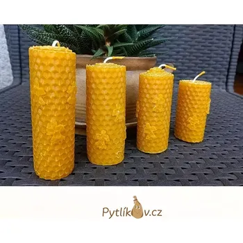 Svíčka Ostatní Adventní svíčky 100% včelí vosk 4 ks