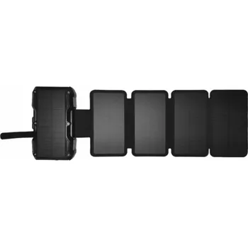 Powerbanka Sandberg Solar 5-Panel Powerbank 27000 mAh, černá