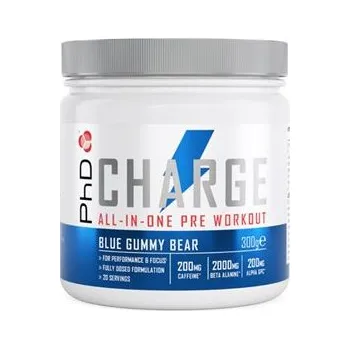 Anabolizér PhD Nutrition Charge Pre-Workout 300 g blue gummy bear