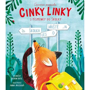 Český jazyk Cinky linky: S písmenky do školky - Červená propiska (2024, pevná)