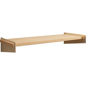 Šatní skříň Police Ovo Zlatý+Dub Lancelot