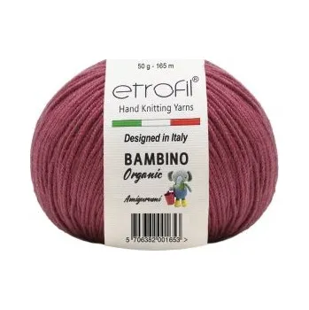 Příze Etrofil Bambino Organic višňová 70308