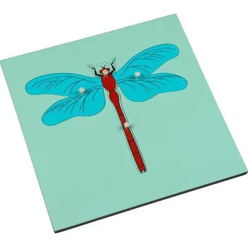 puzzle pro nejmenší Moyo Montessori Puzzle - vážka