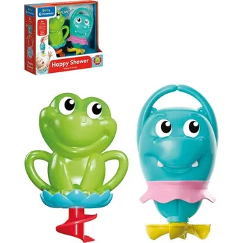 Clementoni Baby zábavná zvířátka 2ks do vany do vody pro miminko