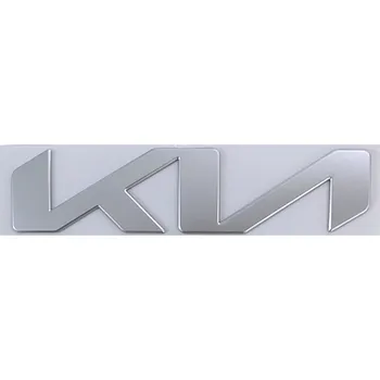 Znak automobilu Nápis KIA new hliník 130x31