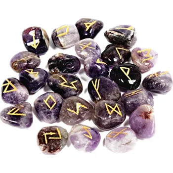 Ex Herbis AHDL Runové kameny Ametyst sada 25ks