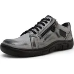 DÁMSKÉ POLOBOTKY KACPER 2-1286 992+163 ŠEDÁ Barva: ŠEDÁ, Velikost: 39