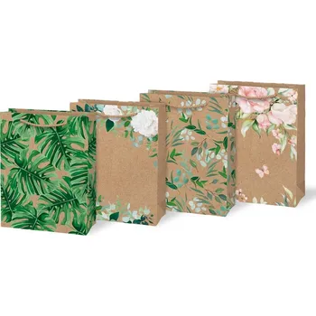 Dárková taška Taška MFP dárková M KRAFT mix č. 2 190x250x90