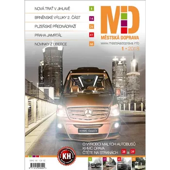 Časopis Městská doprava 1/2018 Literatura md1801