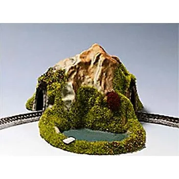 Modelová železnice tunel rohový jednokolejný Noch 44670