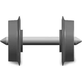 Modelová železnice dvojkolí loukoťové izolované průměr 5,6 mm (2 ks) Liliput L969304