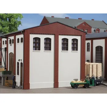 Modelová železnice stěny 2410K omítnuté s okny B Auhagen 80721