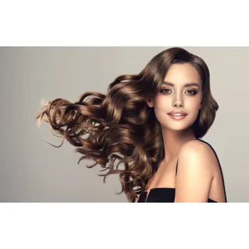 Plakát Plakát, Obraz - Young, brown haired beautiful model with, Sofia Zhuravets