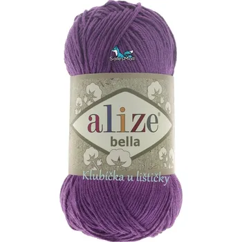 Příze Alize Bella 45 - fialová