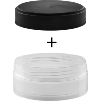 Plastová dóza na balzám transparentní 50ml