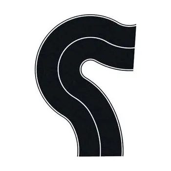 Modelová železnice zatáčka univerzální černá 2ks Noch 60701