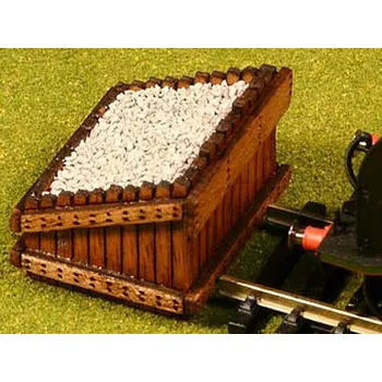 Modelová železnice stavebnice koncovky koleje z pravého dřeva 2 ks Proses PBF-HO-07