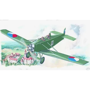 letadlo a vrtulník Avia BH 11 1924 Směr 819