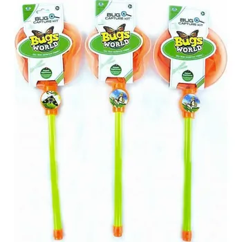 Hra na zahradu Síťka dětská na motýly 47cm malý entomolog různé druhy plast
