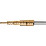 Format Vrták univiverzální frézovací stupňovitý HSS TIN 4-12 mm Format