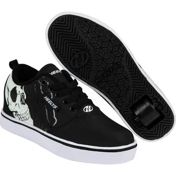 Kolečkové brusle Heelys - Pro 20 PRNT Glow - Black/White - koloboty Velikost boty: 32