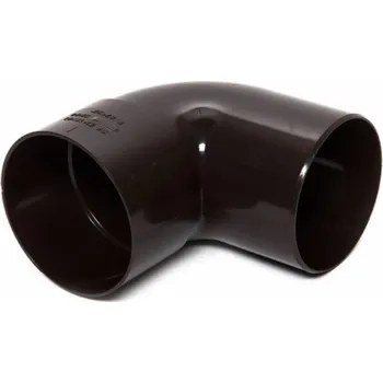 okap Koleno svodové 87O, PVC, O 80 mm, hnědé