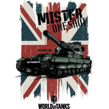 Plakát Plakát, Obraz - World of Tanks - Mister One Shot - Union Jack, WOT