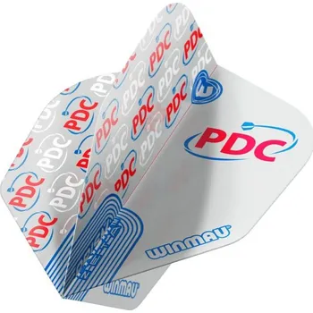 Šipka Letky na šipky Winmau Prism Zeta 555 PDC bílé, No6