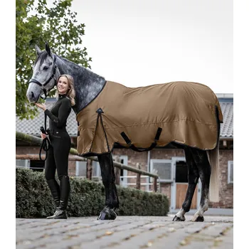 Deka pro koně Waldhausen Zimní deka ARCTIC Turnout, zateplení 100 g Barva: cappuccino/black, Velikost: 125 cm