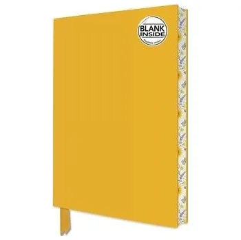 Cizojazyčná kniha Sunny Yellow Blank Artisan Notebook (Flame Tree Journals)