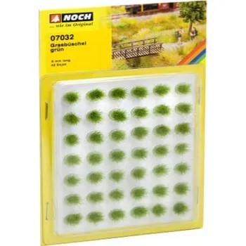 Modelová železnice trsy trávy zelené Noch 07032