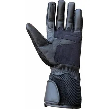 Moto rukavice NTS50 kožené letní rukavice na motorku s větráním L