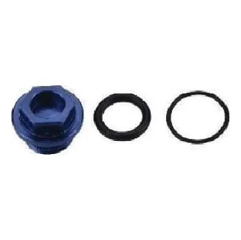 Motor pro motocykl ACCEL víčko plnicího otvoru oleje SUZUKI RM/RM-Z 82-18 barva modrá (závit M20x1,5)