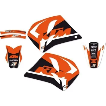 Samolepicí dekorace na vozidlo BLACKBIRD sada ochranných nálepek KTM 250-360 93-97 DREAM 4