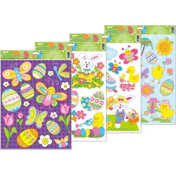 Okenní dekorace Okenní fólie velikonoční VE002 30x42cm