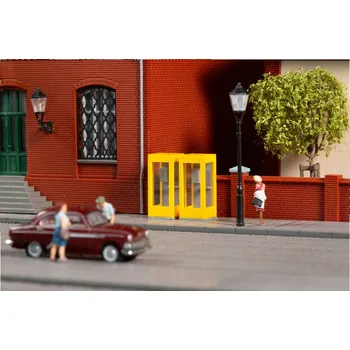 Modelová železnice telefonní budky a poštovní schránky Auhagen 43667