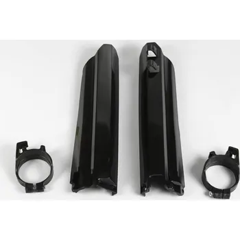UFO kryty teleskopů YAMAHA YZ 125/250 96-04, YZF 250/400/426/450 98-04, WRF 250/400/426/450 98-04, barva černá
