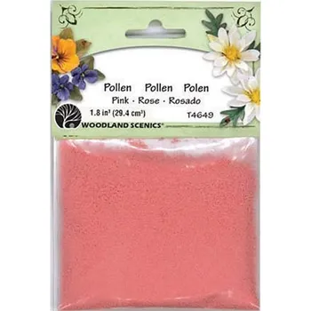 Modelová železnice posyp růžový - pyl Woodland Scenics T4649