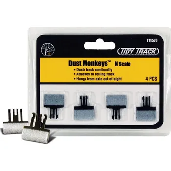 Modelová železnice odstraňovač prachu Dust Monkeys Woodland Scenics TT4570