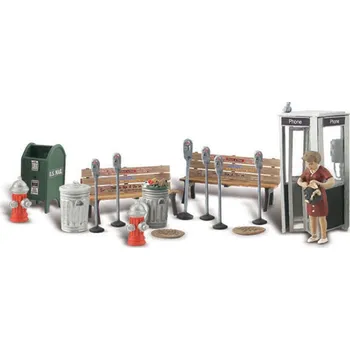 Modelová železnice městské doplňky Woodland Scenics A2764