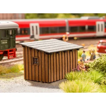 Modelová železnice kůlna malá - doprodej Noch 14362