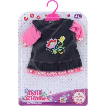 Panenka Obleček náhradní šatičky doplněk pro panenku 36-46cm set s ramínkem