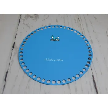 Příze Dno na košík kruh 20cm modrá