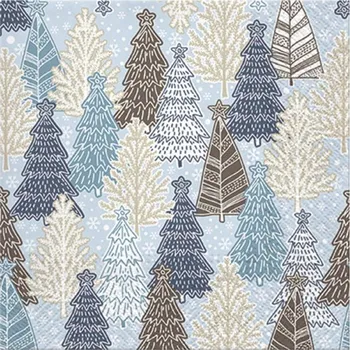 Papírový ubrousek Ubrousek P 33x33 vánoční SDL097305