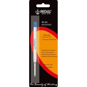 Náplň do psacích potřeb Náplň Regal kov. modrá- blistr