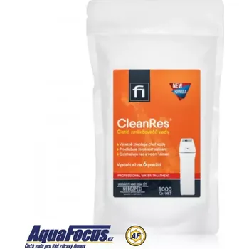 Bazénová filtrace CleanRes čistič změkčovačů vody 1kg