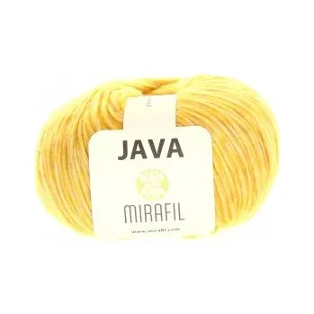 Příze Mirafil Příze Java 099 - žlutá melange