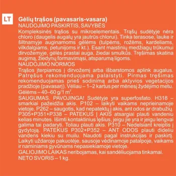 Hnojivo Gelové hnojivo GARDEN CENTER, 1 kg