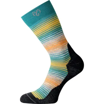 Dámská móda WLG merino ponožky - Zelená 682 / (34-37) S / Zelená